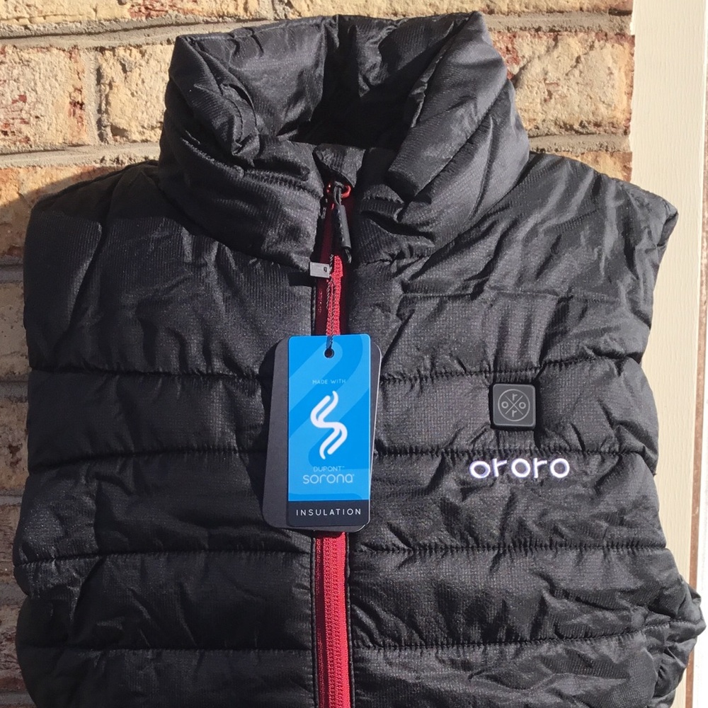 Ororo Womens Heated Outer Vest Black Small